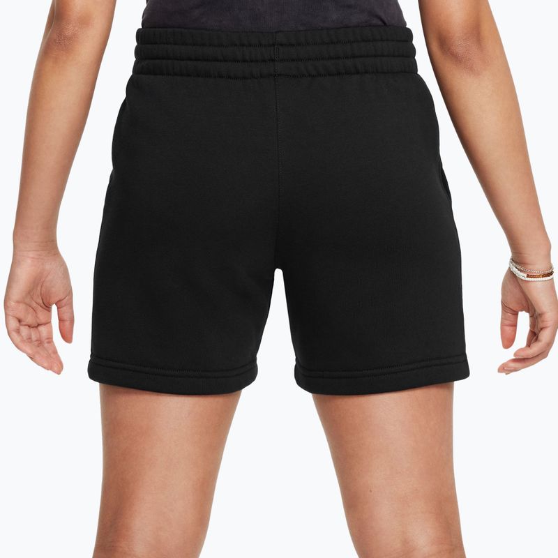 Kinder-Shorts Nike Sportswear Club Fleece schwarz/schwarz/weiß 4