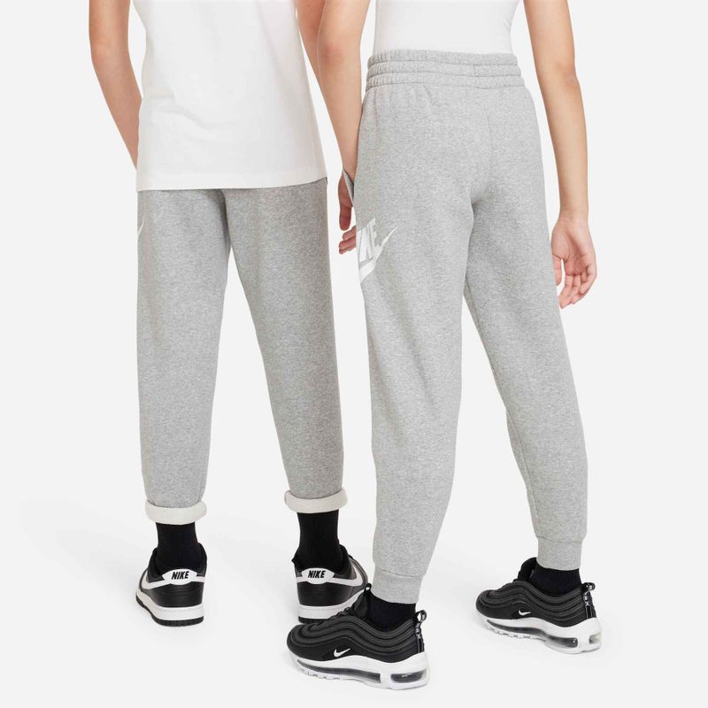 Nike Club Fleece Kinderhose dunkelgrau heather/base grey/white 3