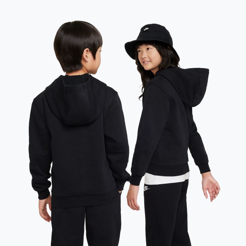 Kinder-Sweatshirt Nike Sportswear Club Fleece black/white 3