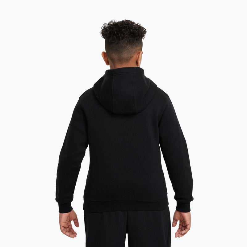 Kinder-Sweatshirt Nike Sportswear Club Fleece black/white 6