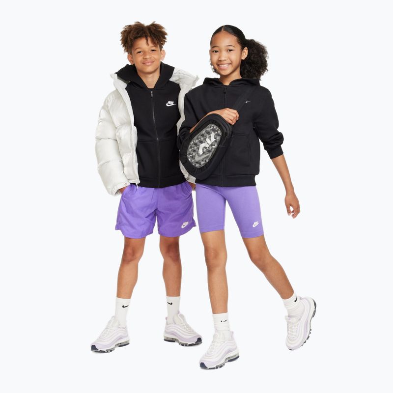 Kinder-Sweatshirt Nike Sportswear Club Fleece black/white 2