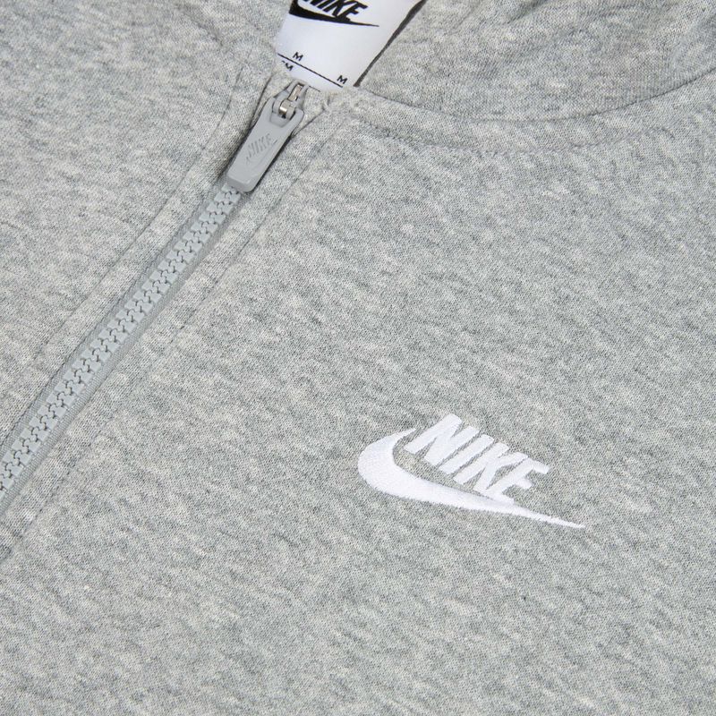 Kinder-Sweatshirt Nike Sportswear Club Fleece dark grey heather/base grey/white 3