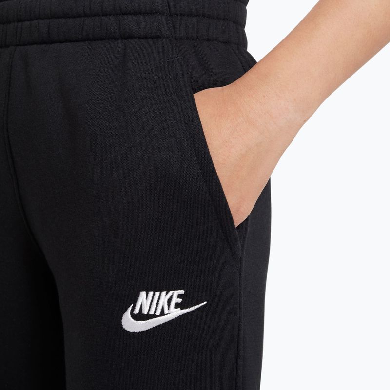 Kinderhose Nike Sportswear Club Fleece black/white 6