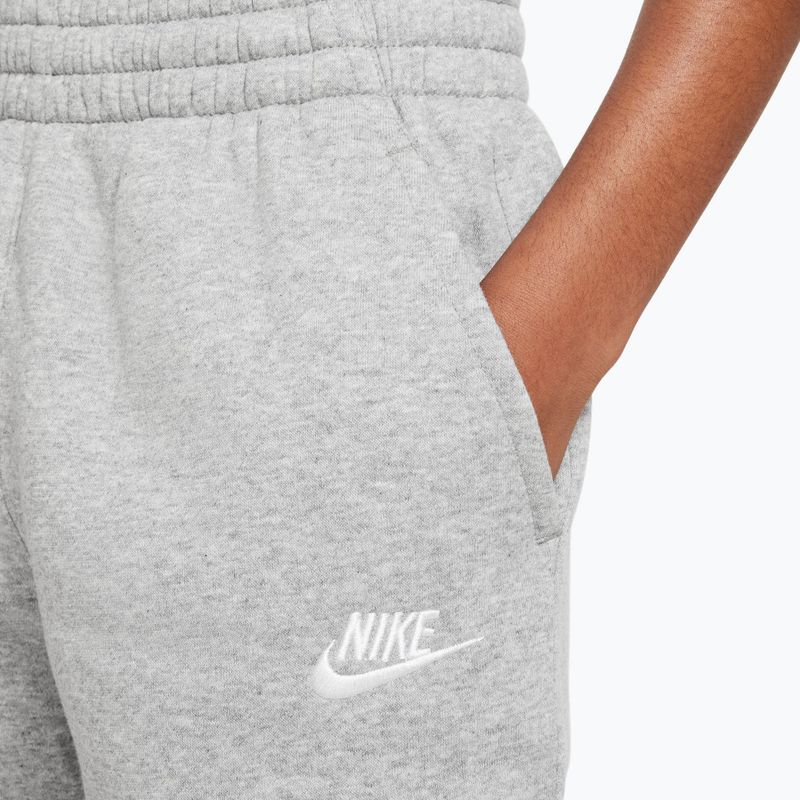 Kinderhose Nike Sportswear Club Fleece dark grey heather/base grey/white 5