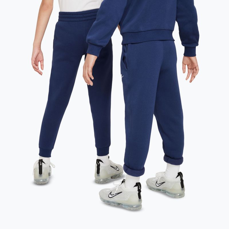 Kinderhose Nike Sportswear Club Fleece midnight navy/white 3