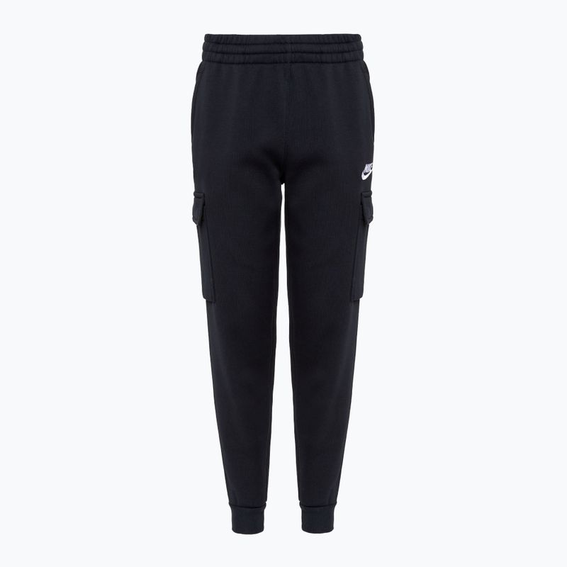 Nike Sportswear Club Fleece Kinderhose schwarz/schwarz/weiß