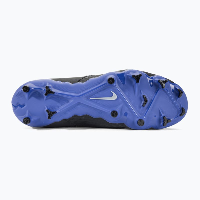 Nike Phantom GX Academy DF FG/MG schwarz/chrom/hyper royal Fußballschuhe 5
