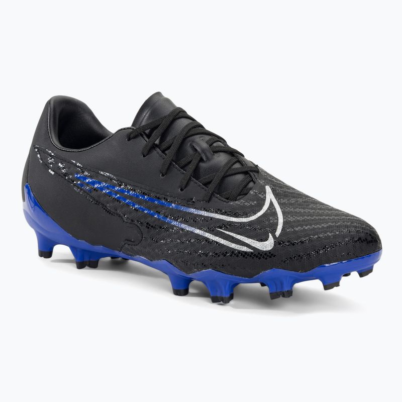 Nike Phantom GX Academy FG/MG schwarz/chrom/hyper royal Fußballschuhe