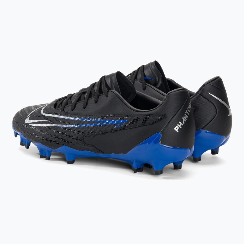 Nike Phantom GX Academy FG/MG schwarz/chrom/hyper royal Fußballschuhe 3