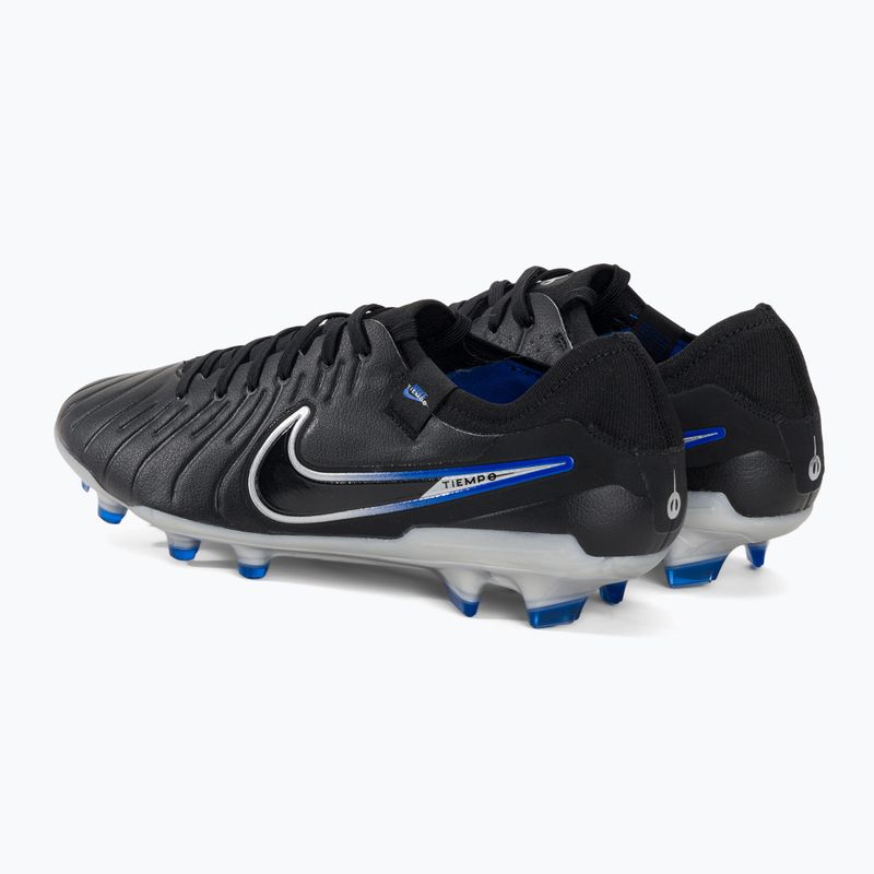 Nike Tiempo Legend 10 Pro FG Fußballschuhe schwarz/chrom/hyper real 3