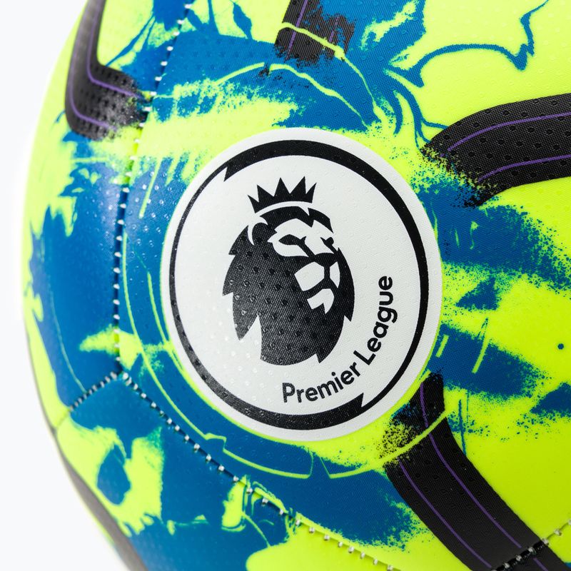 Nike Premier League Fußballplatz volt/blauer Nebel/schwarz Größe 5 3