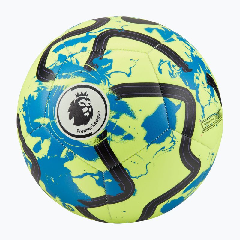 Nike Premier League Fußballplatz volt/blauer Nebel/schwarz Größe 5 5