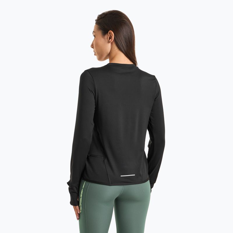 Lauf Longsleeve Damen Nike Dri-Fit Swift Element UV black 2