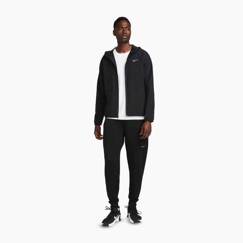Herren Nike Form Dri-Fit Jacke schwarz 2