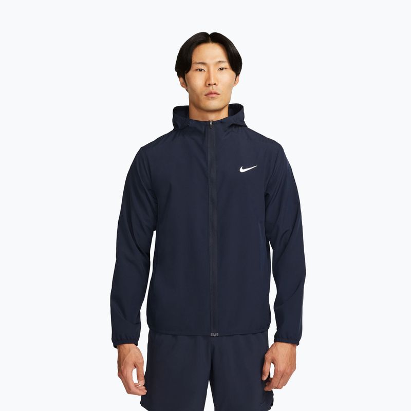 Herrenjacke Nike Form Dri-Fit obsidian