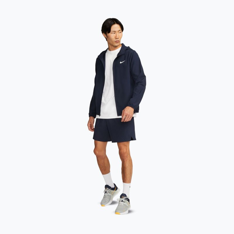 Herrenjacke Nike Form Dri-Fit obsidian 2