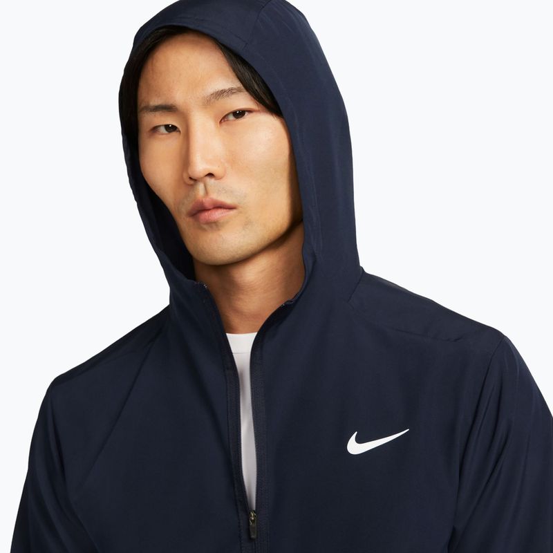 Herrenjacke Nike Form Dri-Fit obsidian 4