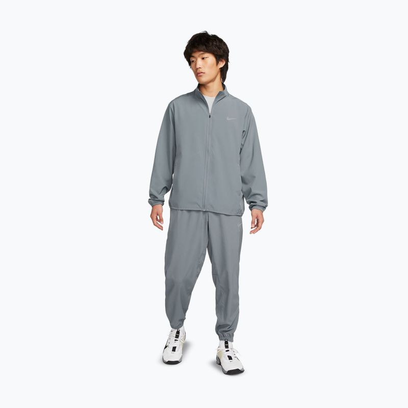 Herrenhose Nike Dri-Fit Form Tapered smoke grey/black 2