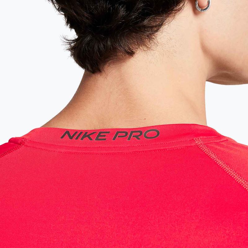 Herren-Trainings-Longsleeve Nike Pro Dri-Fit Tight Fitness University Red/Black 5