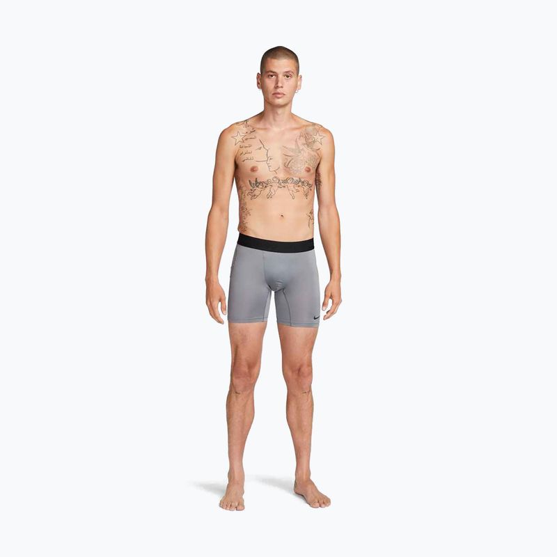 Herren Trainingsshorts Nike Pro Dri-Fit Fitness smoke grey/black 2