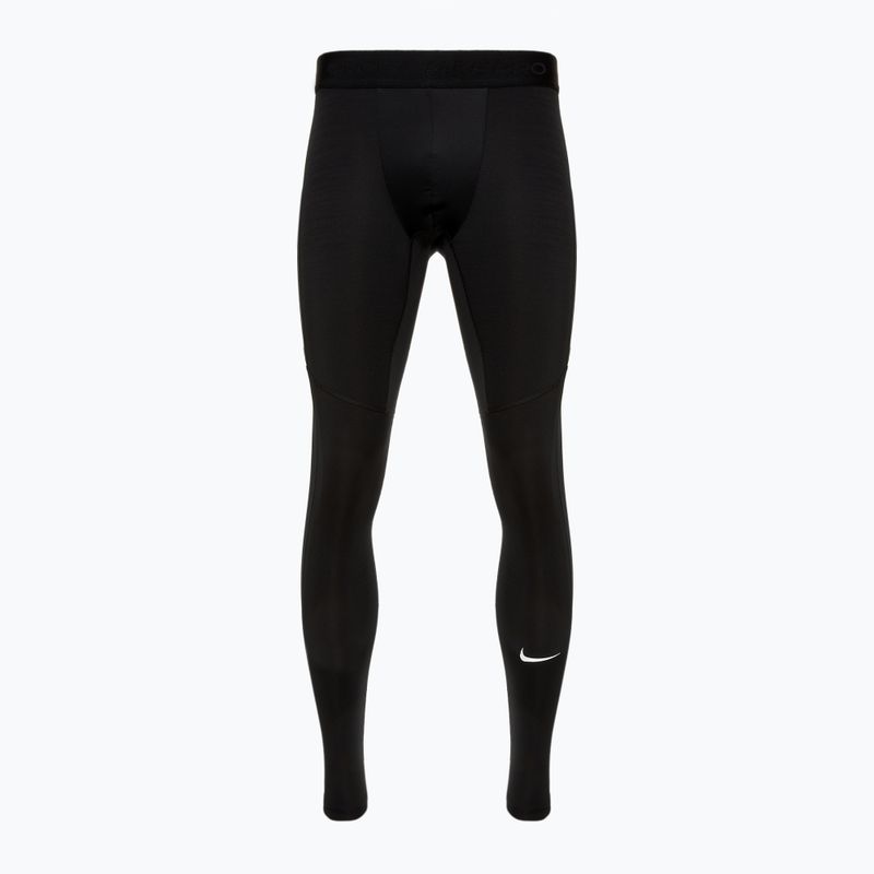 Trainingsleggings Herren Nike Pro Warm black/white