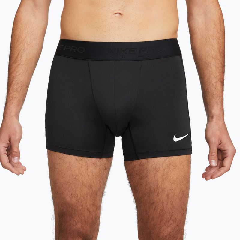 Herren-Trainingsshorts Nike Pro Dri-Fit Brief 5" black/white 3