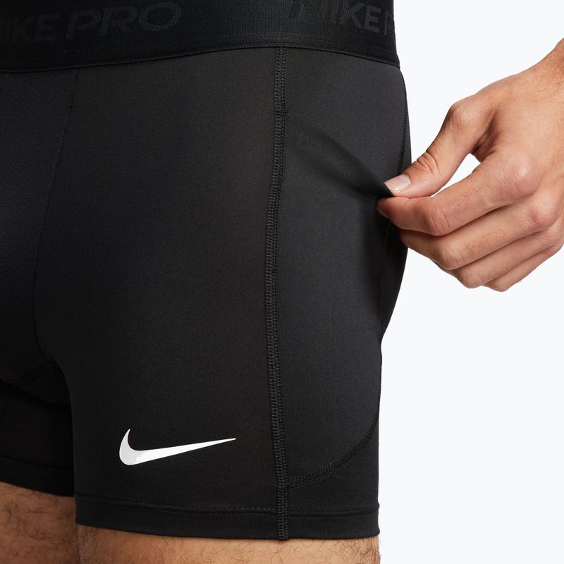 Herren-Trainingsshorts Nike Pro Dri-Fit Brief 5" black/white 6