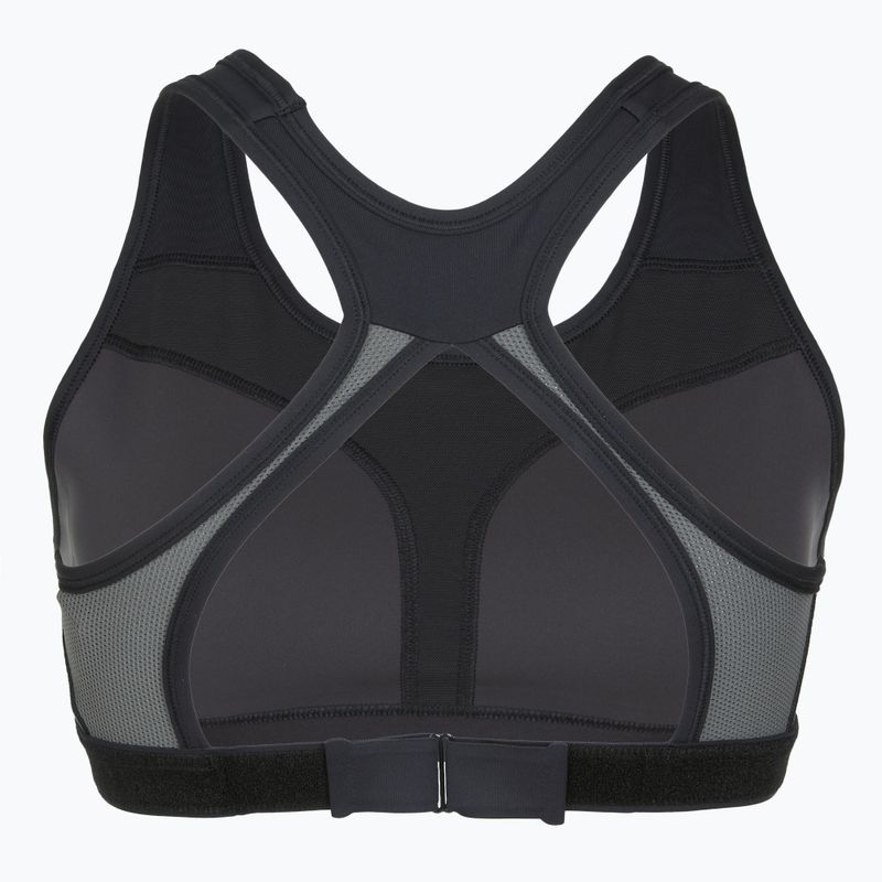 Sport-BH Nike Swoosh High Support black/iron grey/white 7