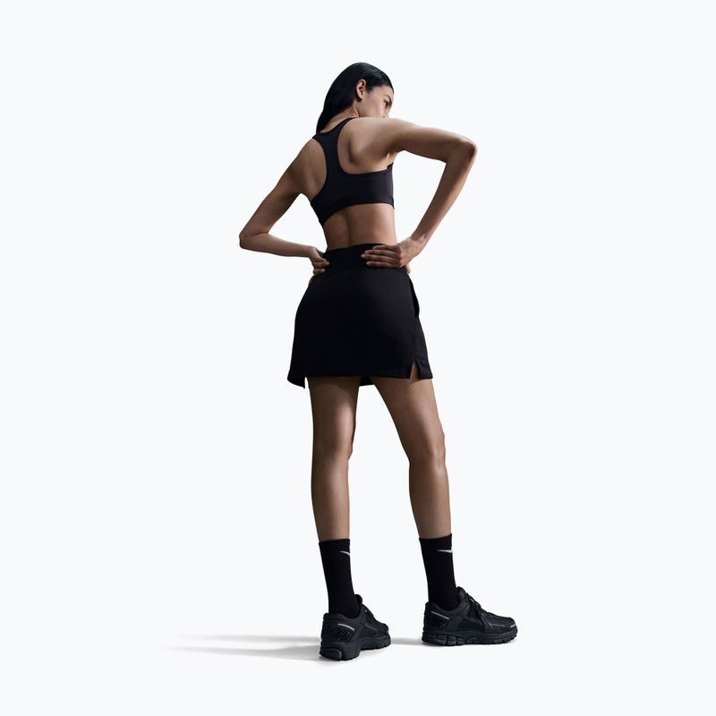 Nike Swoosh Medium Support Trainings-BH schwarz/weiss 3