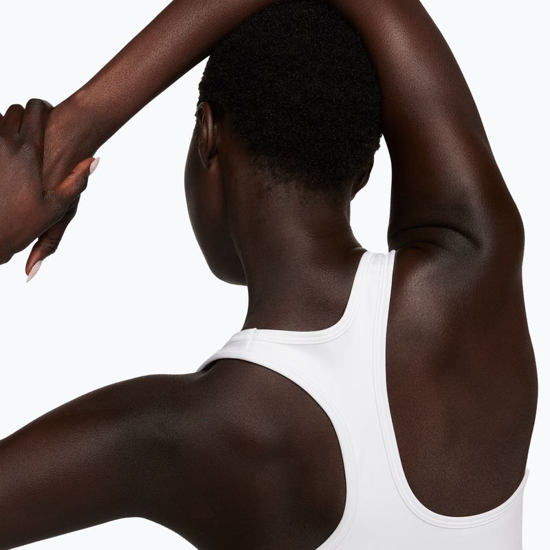 Sport-BH Nike Swoosh Medium Support white/stone mauve/black 4