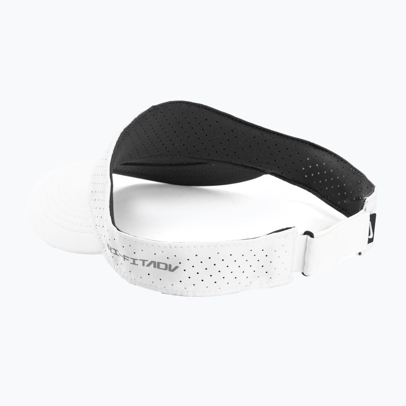 Nike Dri-Fit ADV Ace Tennis Visier weiß/anthrazit/schwarz 3