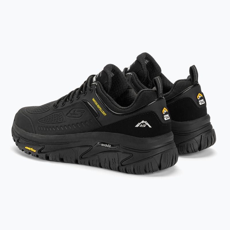 Herren-Trekkingschuhe SKECHERS Arch Fit Road Walker Recon schwarz 3