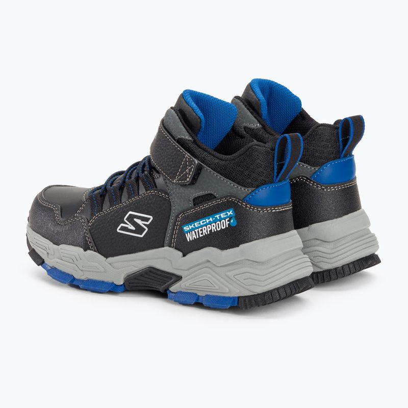 SKECHERS Kinder-Trekkingschuhe Drollix Venture Rush schwarz/royal 3