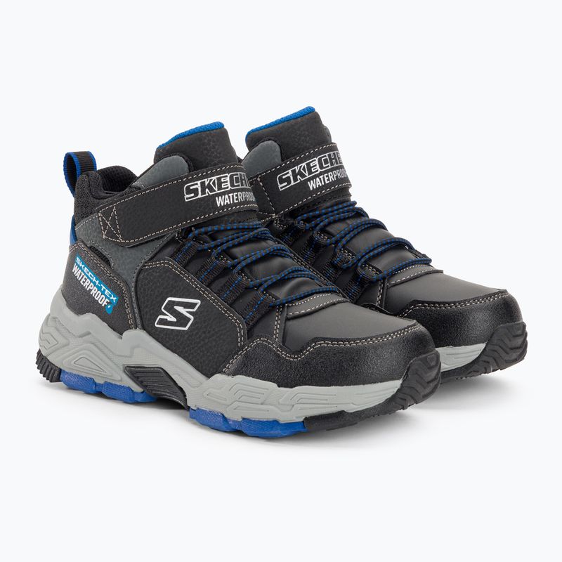 SKECHERS Kinder-Trekkingschuhe Drollix Venture Rush schwarz/royal 4