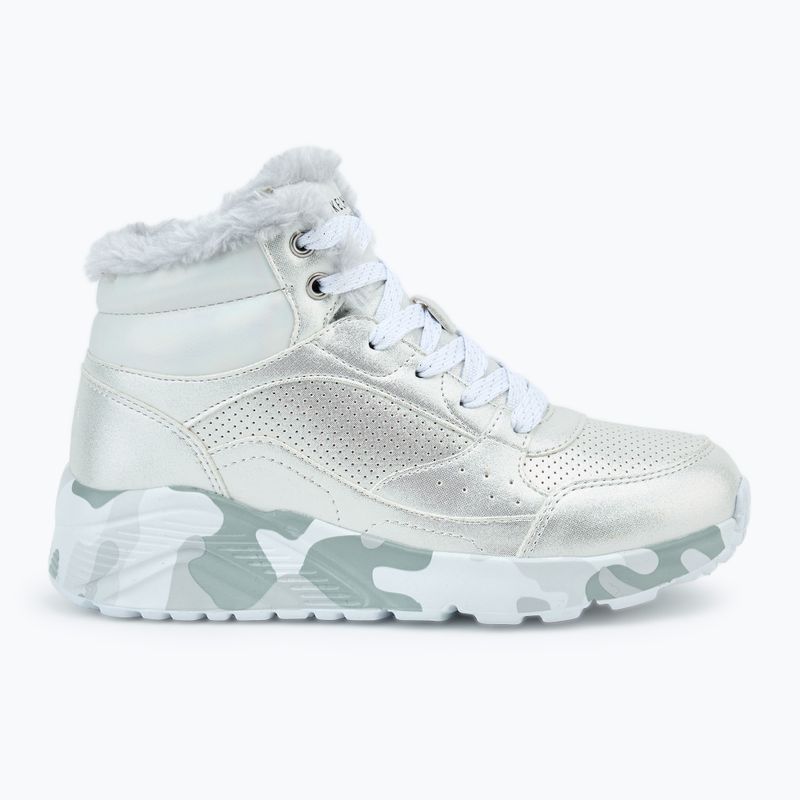 Kinderschuhe SKECHERS Uno Lite Camo Dazzle silver/grey 2