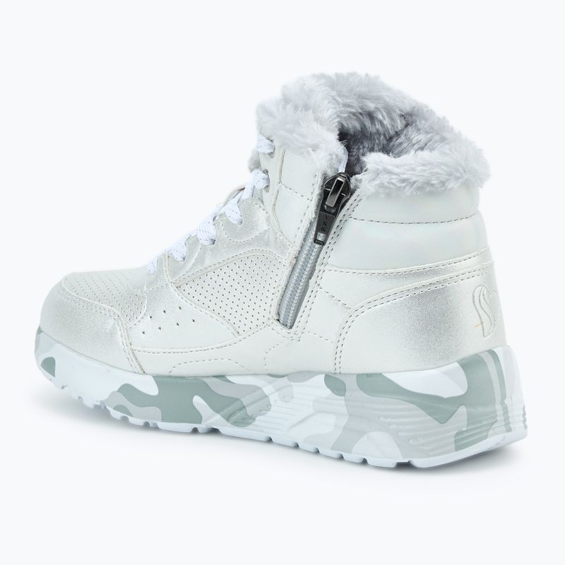 Kinderschuhe SKECHERS Uno Lite Camo Dazzle silver/grey 3