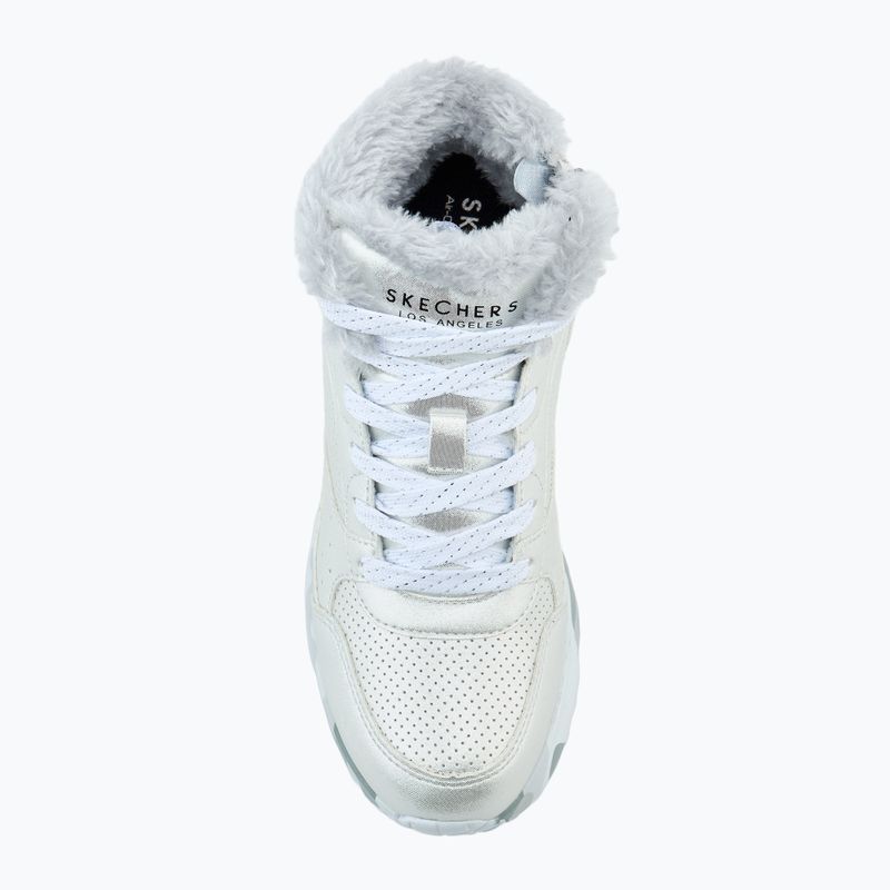 Kinderschuhe SKECHERS Uno Lite Camo Dazzle silver/grey 5