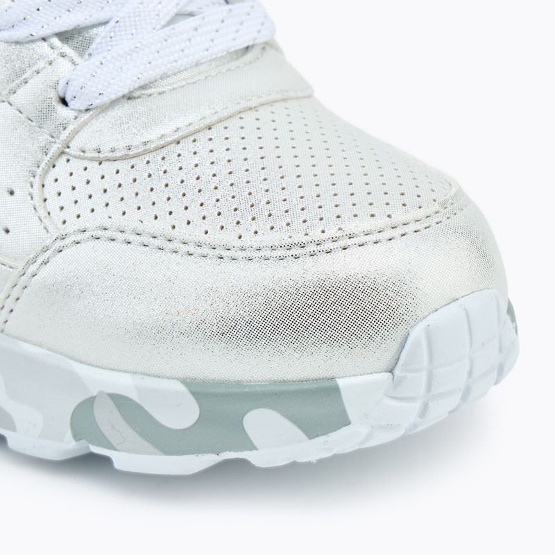 Kinderschuhe SKECHERS Uno Lite Camo Dazzle silver/grey 7