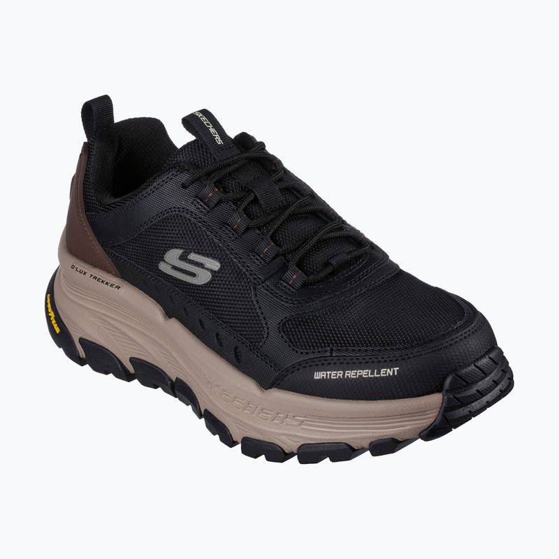 SKECHERS D'Lux Trekker Herren-Trekking-Schuhe schwarz/natur 7