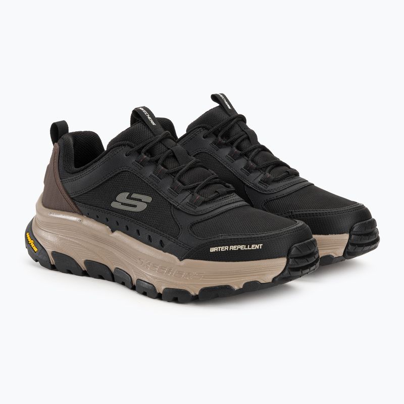 SKECHERS D'Lux Trekker Herren-Trekking-Schuhe schwarz/natur 4