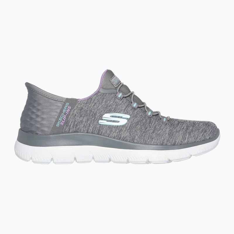 Schuhe Damen SKECHERS Summits Dazzling Haze gray/mint 9