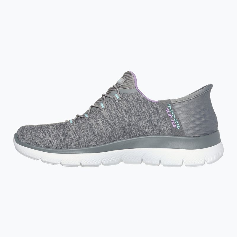 Schuhe Damen SKECHERS Summits Dazzling Haze gray/mint 10