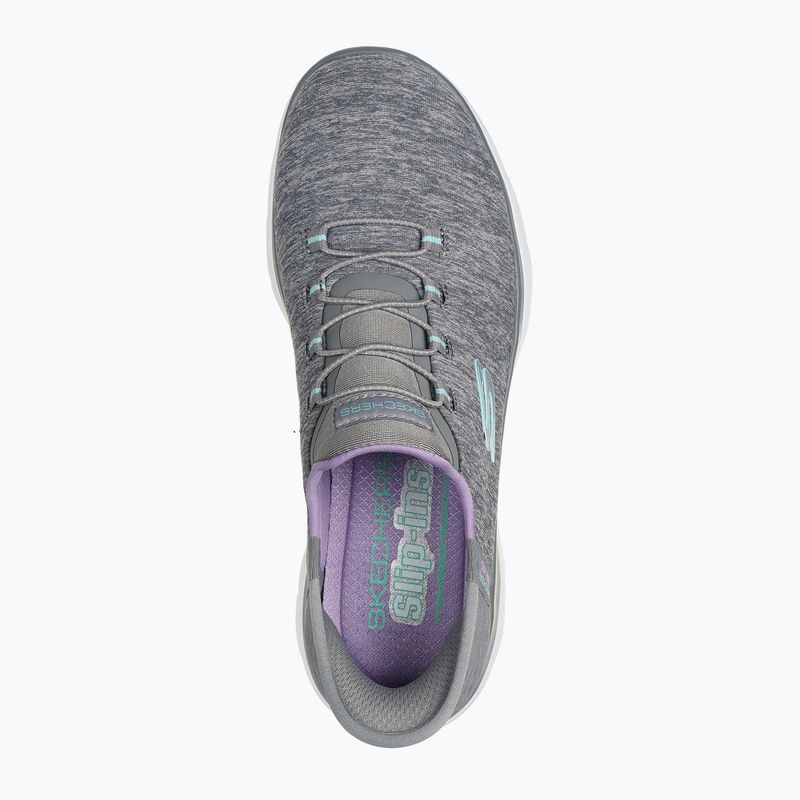 Schuhe Damen SKECHERS Summits Dazzling Haze gray/mint 11
