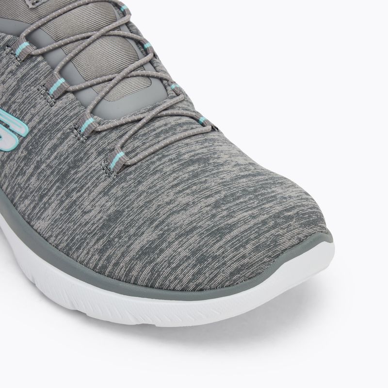 Schuhe Damen SKECHERS Summits Dazzling Haze gray/mint 7