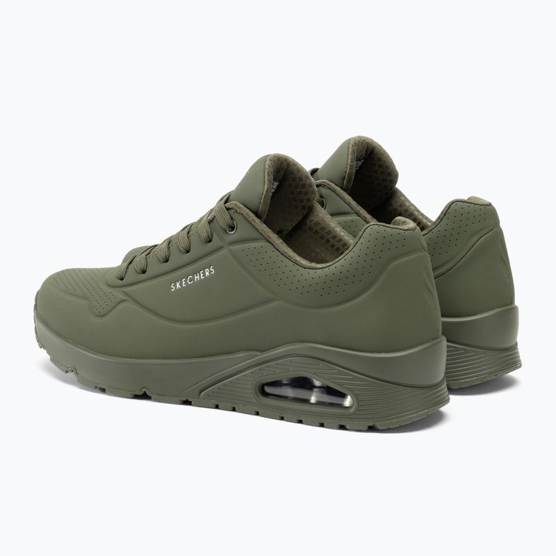 SKECHERS Uno Stand On Air oliv Herrenschuhe 4