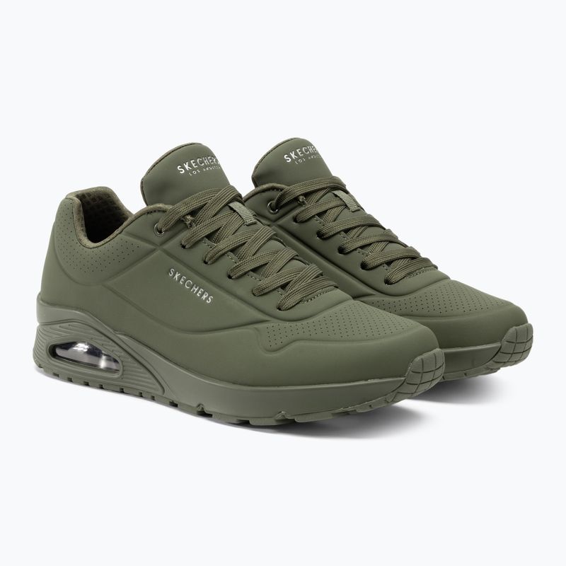 SKECHERS Uno Stand On Air oliv Herrenschuhe 5