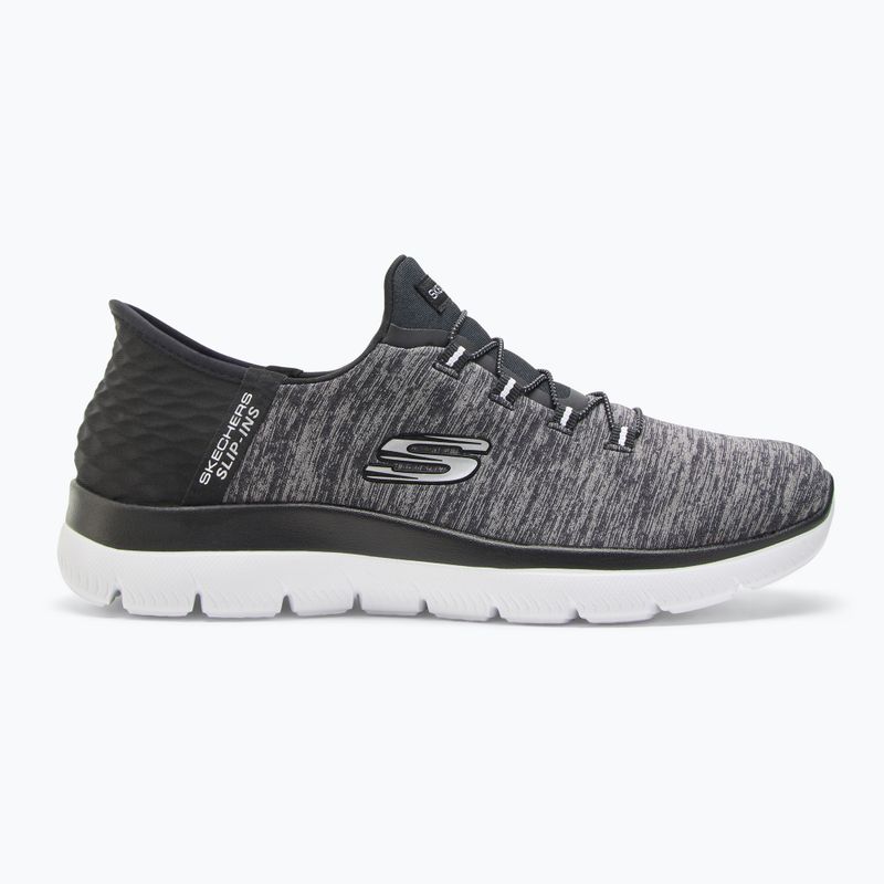Schuhe Damen SKECHERS Summits Dazzling Haze black/white 2