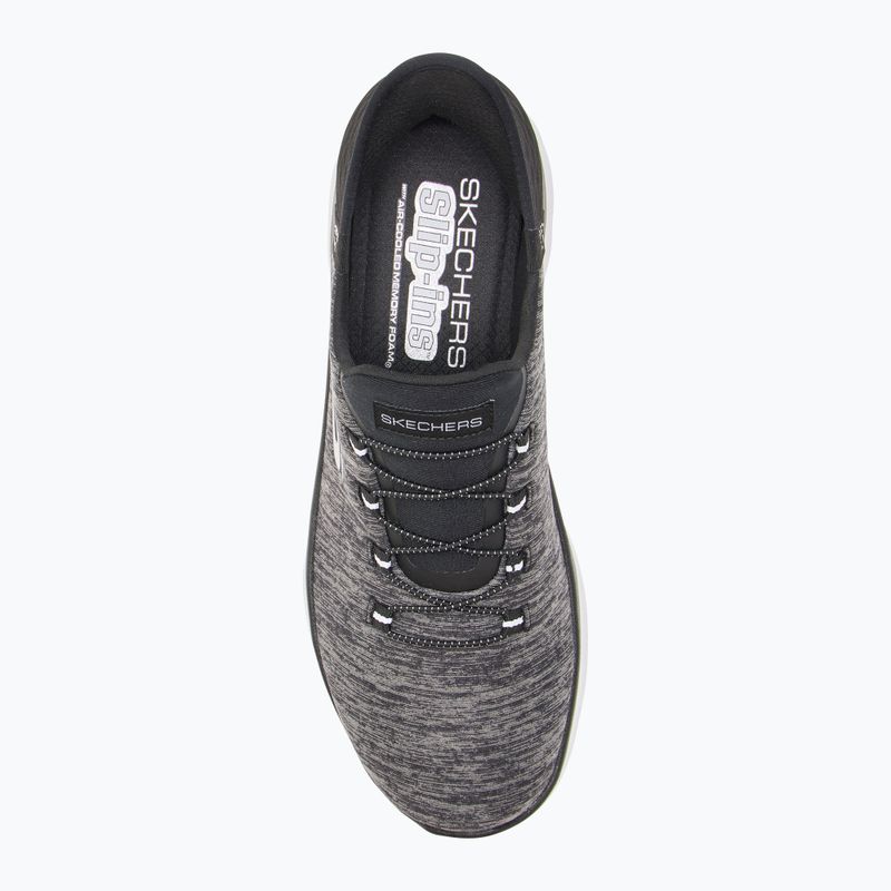 Schuhe Damen SKECHERS Summits Dazzling Haze black/white 5