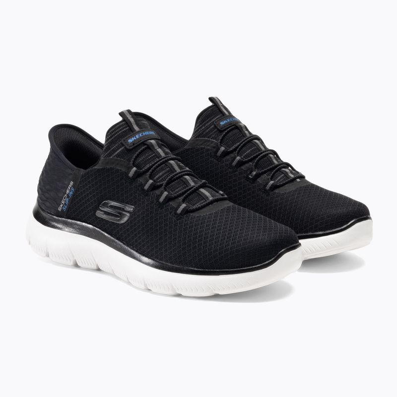 Herren SKECHERS Slip-ins Summits High Range Turnschuhe schwarz 4