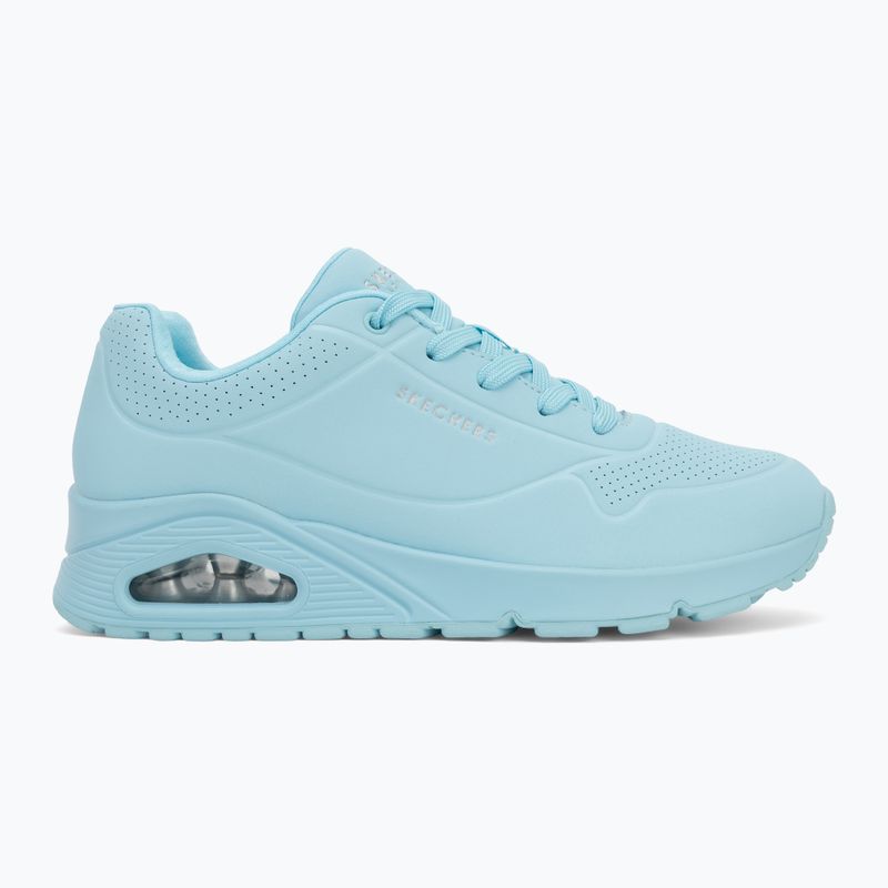 Schuhe Damen SKECHERS Uno Stand On Air light blue 2
